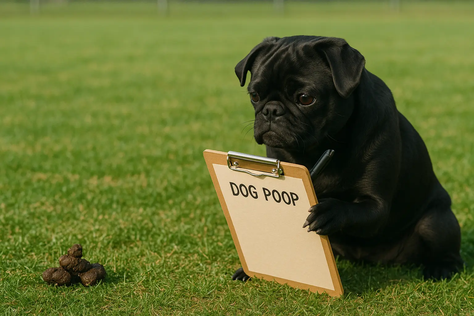 Illustration of monitoring a dog